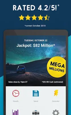 Scan Mega Millions & Powerball android App screenshot 2