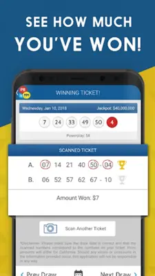 Scan Mega Millions & Powerball android App screenshot 6